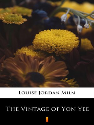 cover image of The Vintage of Yon Yee